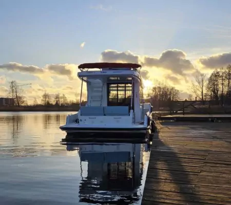 Le Boat Liberty vu sur le poupe