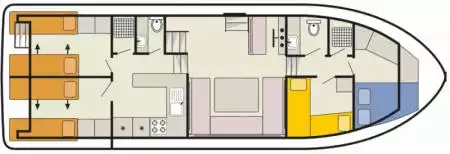 Boat plan Le Boat Classique Le Boat