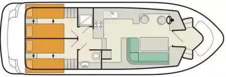 Boat plan Le Boat Tango Le Boat